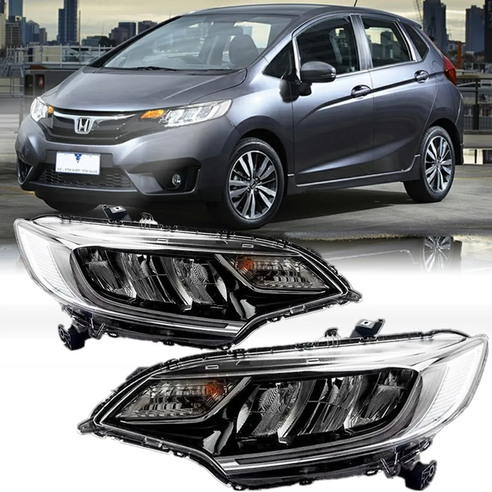 2pcs Led Headlight For Honda Fit 2014 2015 2016-2020 RS Headlamp Car Front DRL Turn Signal Lights Assembly Plug And Play
2pcs Led Headlight For Honda Fit 2014 2015 2016-2020 RS Headlamp Car Front DRL Turn Signal Lights Assembly Plug And Play