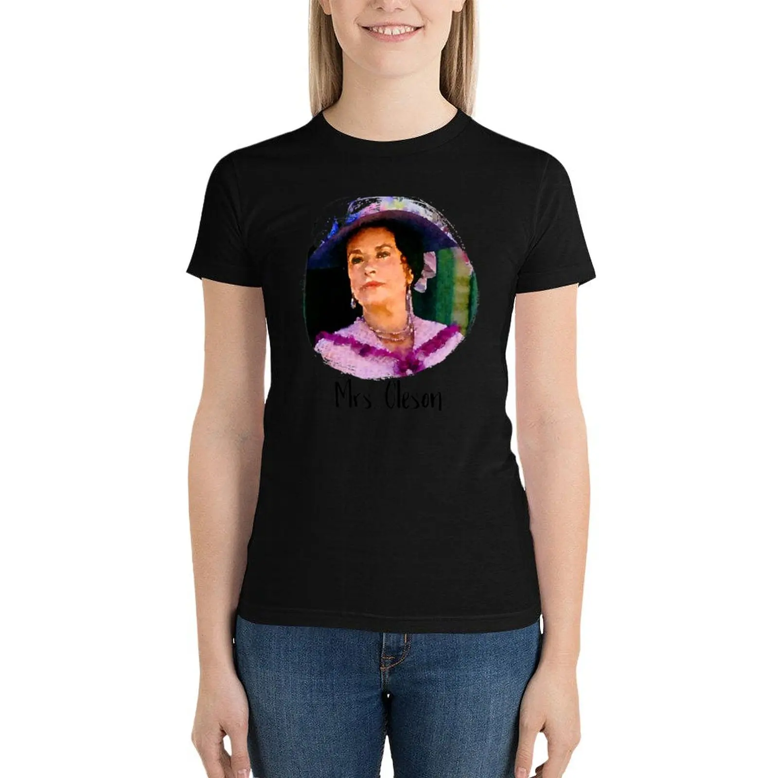 Little House on the Prairie Mrs. Oleson T-Shirt cute tops anime clothes Woman T-shirts
Little House on the Prairie Mrs. Oleson T-Shirt cute tops anime clothes Woman T-shirts
