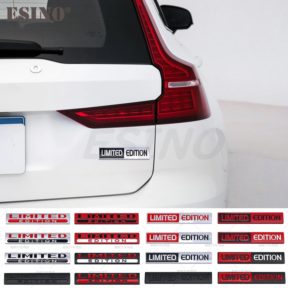 Car Styling 3D Limited Edition Decorative Metal Alloy Adhesive Emblem Rear Trunk Badge Fender Sticker Body Decal Car Accessories
Car Styling 3D Limited Edition Decorative Metal Alloy Adhesive Emblem Rear Trunk Badge Fender Sticker Body Decal Car Accessories