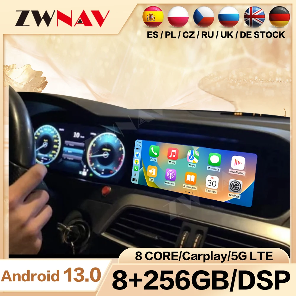 ZWNAV Android 13 HD Screen for Mercedes C Class W204 2011-2014 CarPlay GPS Navigation, Multimedia Player, Can-Bus Support
ZWNAV Android 13 HD Screen for Mercedes C Class W204 2011-2014 CarPlay GPS Navigation, Multimedia Player, Can-Bus Support