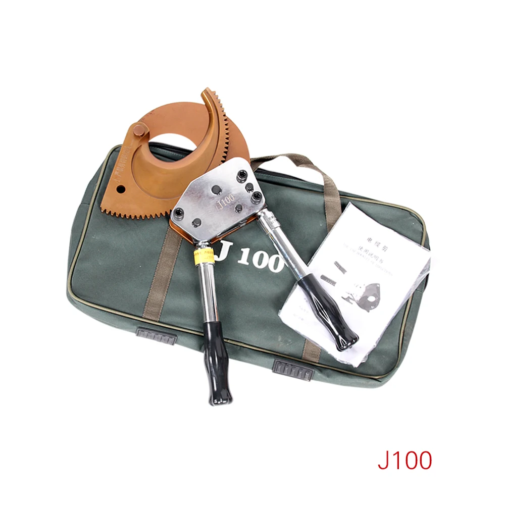 3 in 1 Wire and Cable Cutter Large High Voltage Cable Cutter Cutting 100mm Armored Hand Cable Cutter Tool Ratchet J100
3 in 1 Wire and Cable Cutter Large High Voltage Cable Cutter Cutting 100mm Armored Hand Cable Cutter Tool Ratchet J100