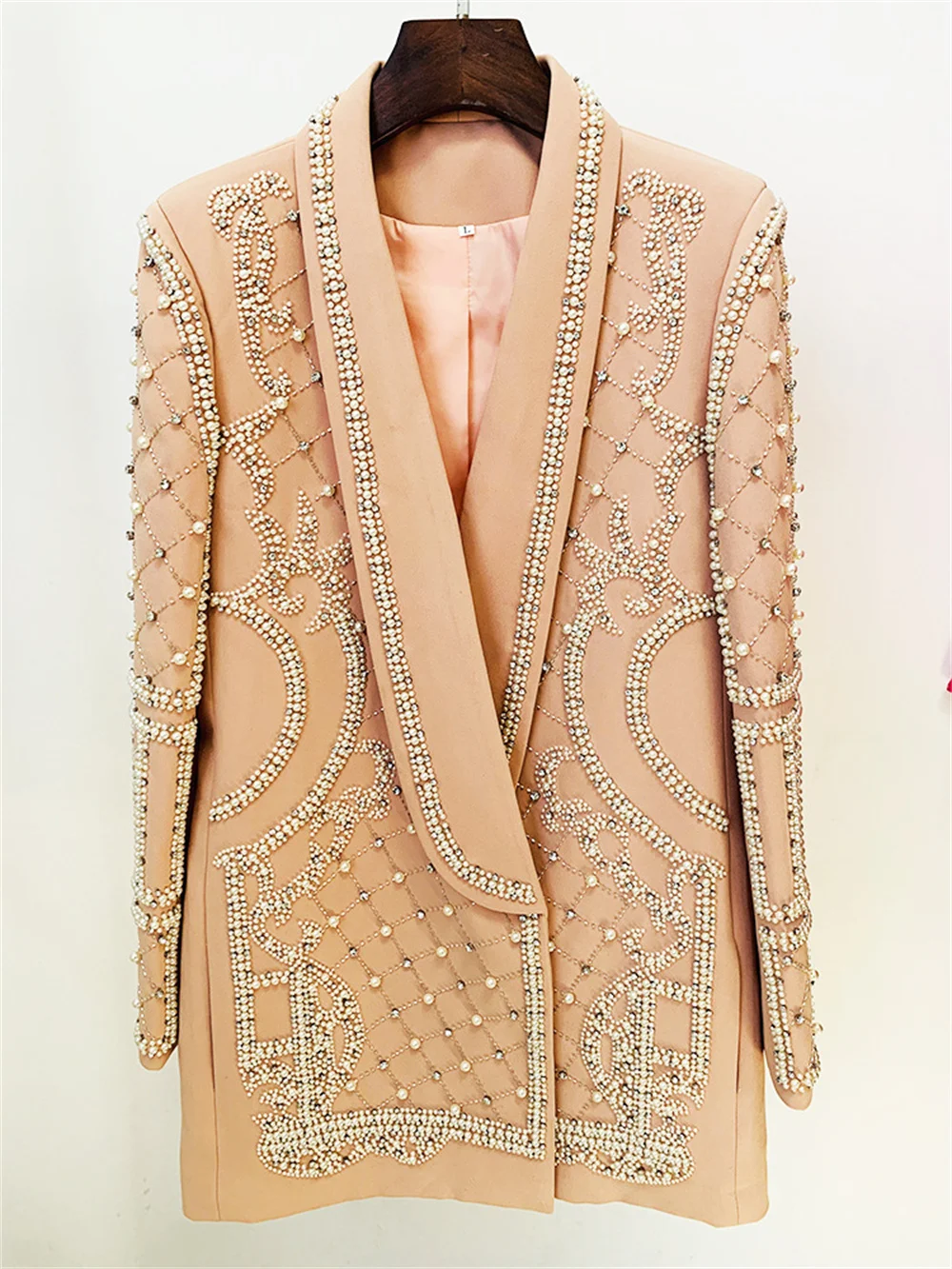 Spring Autumn New Luxury Suit Coat For Women, Long Sleeves Loose Fit Long Blazer In Stock Fashion Women's Coat Jacket
Spring Autumn New Luxury Suit Coat For Women, Long Sleeves Loose Fit Long Blazer In Stock Fashion Women's Coat Jacket
