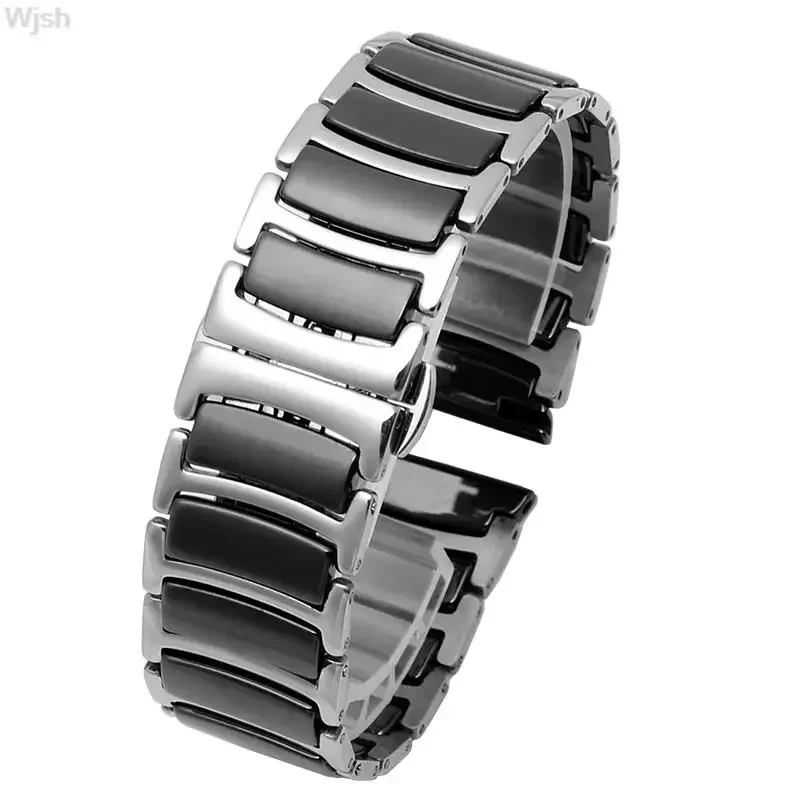 20mm 22mm Watchband Ceramic strap between stainless steel watch band strap for Huawei Smart Watch GT2/watch 2pro/Samsung watch
20mm 22mm Watchband Ceramic strap between stainless steel watch band strap for Huawei Smart Watch GT2/watch 2pro/Samsung watch