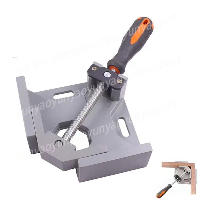 1pc 90 Degree Right Angle Clamp Single Handle Angle Clamp Adjustable Aluminum Alloy Woodworking Picture Frame Vise Stand Tools
1pc 90 Degree Right Angle Clamp Single Handle Angle Clamp Adjustable Aluminum Alloy Woodworking Picture Frame Vise Stand Tools