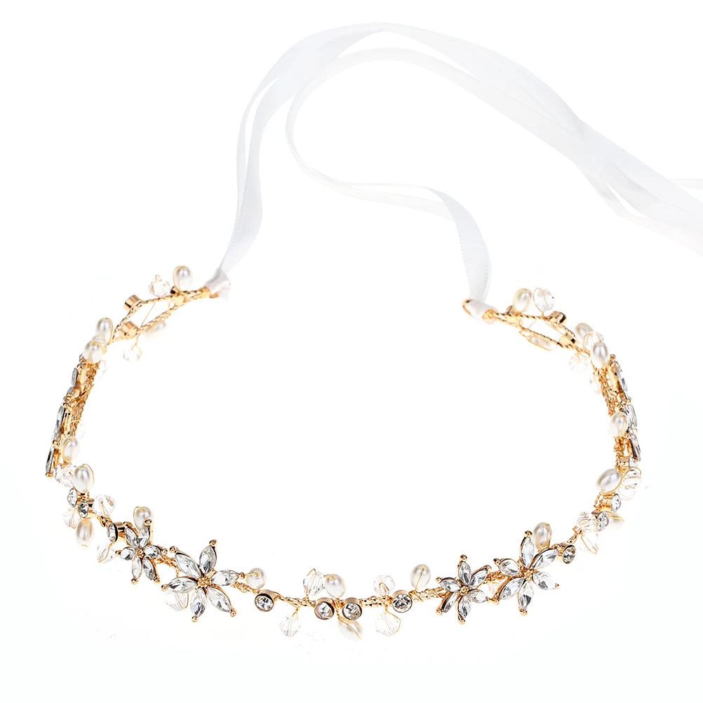Pearl Headband Bridal Floral Hair Accessories Rhinestone Wedding Bridesmaid Party Girl Child Crystal Crown Elegant Charm
Pearl Headband Bridal Floral Hair Accessories Rhinestone Wedding Bridesmaid Party Girl Child Crystal Crown Elegant Charm