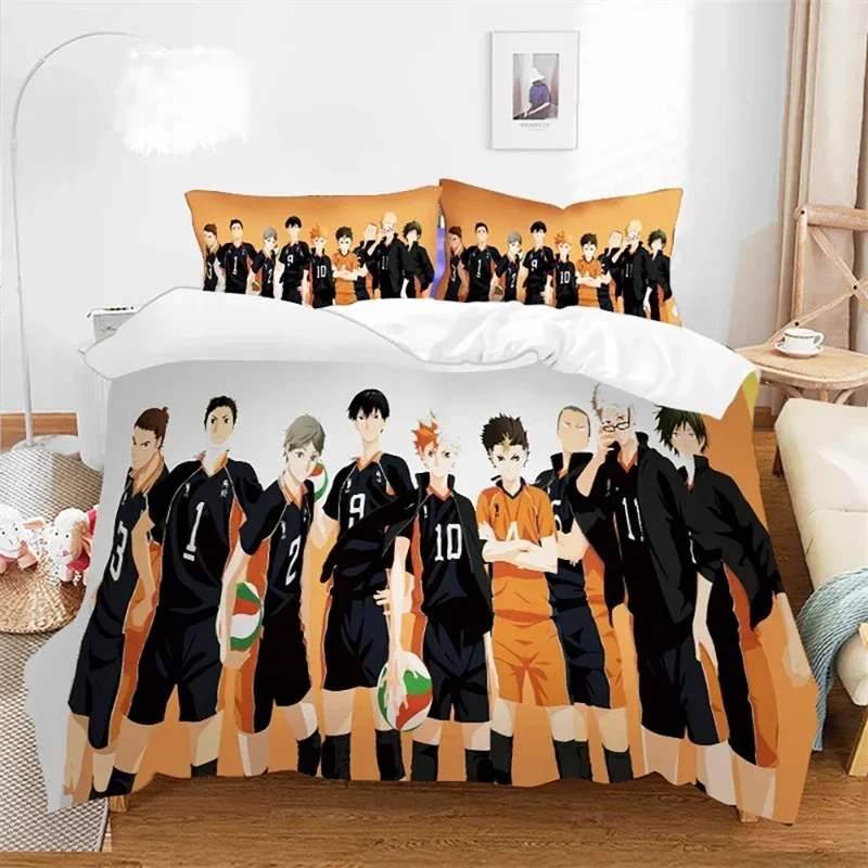 Комплект постельного белья с 3D принтом в стиле аниме Haikyuu, волейбольный комплект для мальчиков, пододеяльник, одноместное, двойное, роскошное постельное белье для детей, подарки для подростков
Комплект постельного белья с 3D принтом в стиле аниме Haikyuu, волейбольный комплект для мальчиков, пододеяльник, одноместное, двойное, роскошное постельное белье для детей, подарки для подростков
