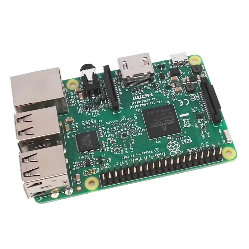 Original genuine Raspberry Pi 3 Model B onboard wifi and Bluetooth
Original genuine Raspberry Pi 3 Model B onboard wifi and Bluetooth