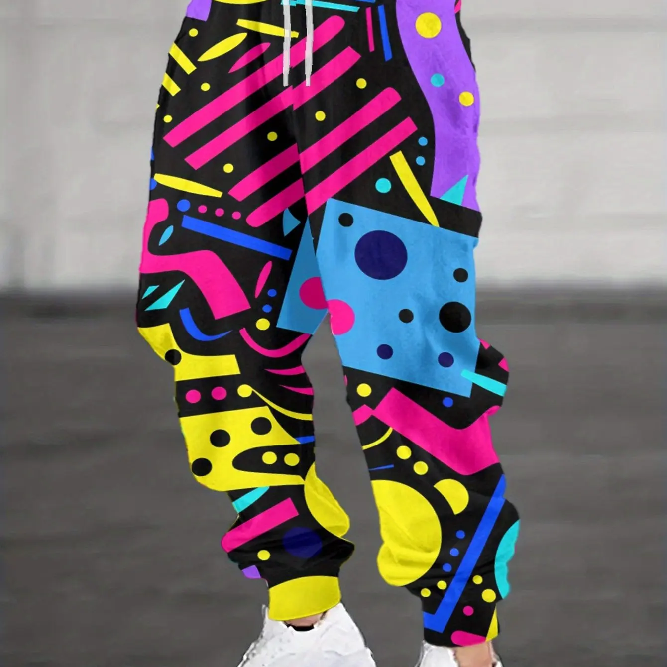 Abstract Geometric Printed Pants for Men and Women, 3D Full Printed Casual Pants with Patterns, Suitable for Outdoor Activities
Abstract Geometric Printed Pants for Men and Women, 3D Full Printed Casual Pants with Patterns, Suitable for Outdoor Activities
