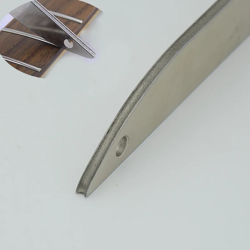 Offset Dual Width Diamond Crowning Fret File 300 Grit
Offset Dual Width Diamond Crowning Fret File 300 Grit