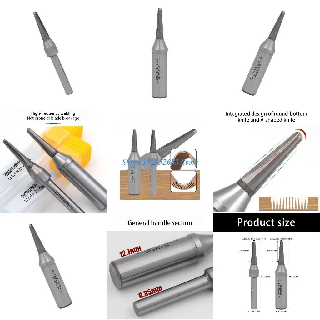 Y6GD Multipurpose Engraving Grooving Woodworking Router Bit 1/4inch or 1/2inch Shank
Y6GD Multipurpose Engraving Grooving Woodworking Router Bit 1/4inch or 1/2inch Shank