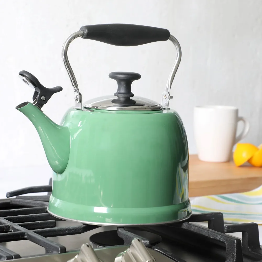 Martha Stewart Kitchen Induction Stovetop Kettle with Lid, Stainless Steel, 9.05x9.05x8.27 inches
Martha Stewart Kitchen Induction Stovetop Kettle with Lid, Stainless Steel, 9.05x9.05x8.27 inches