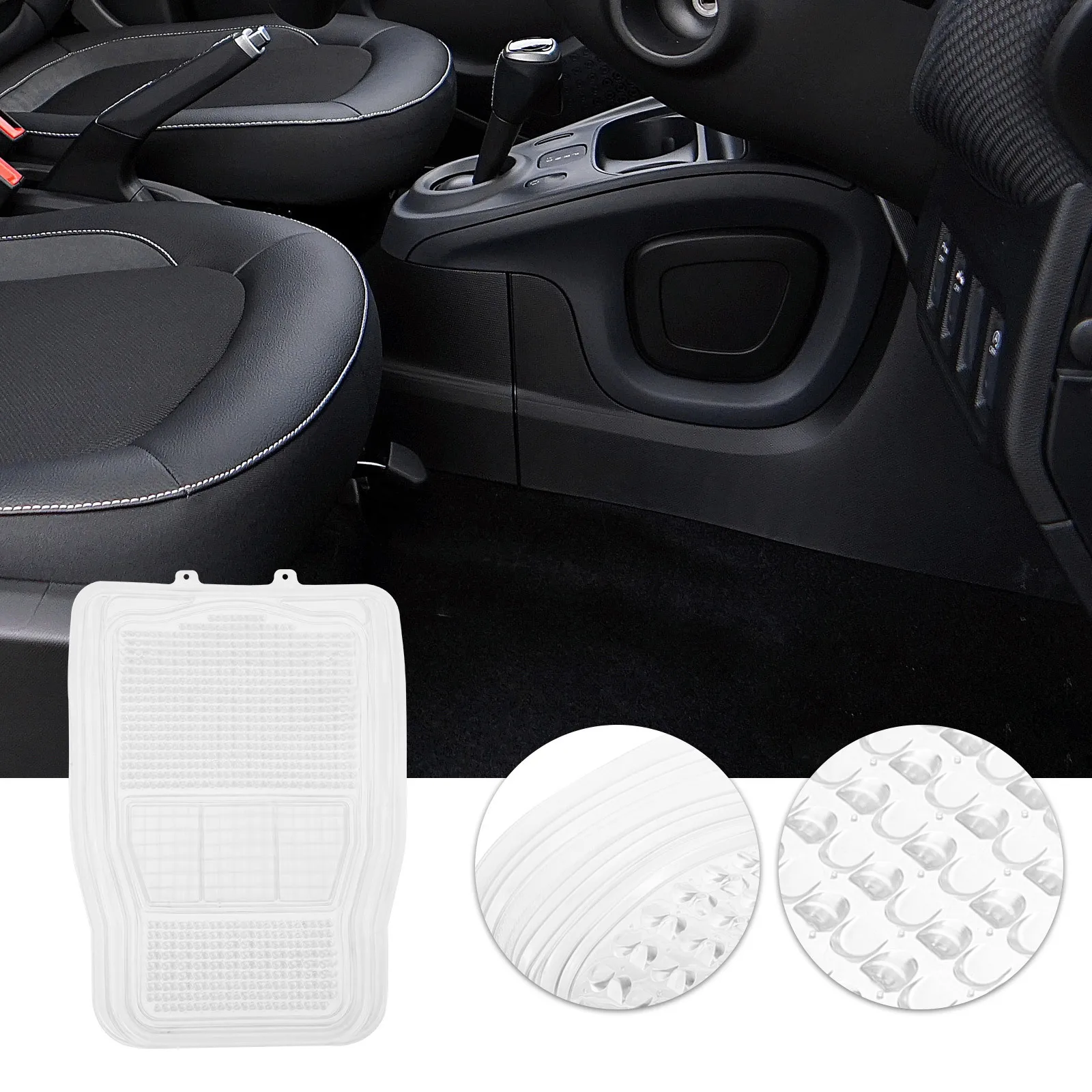 Universal Fit Car Floor Mat Set High Quality Silicone Floor Mats for Cars Front Seat Auto Interior Protection Accessory
Universal Fit Car Floor Mat Set High Quality Silicone Floor Mats for Cars Front Seat Auto Interior Protection Accessory