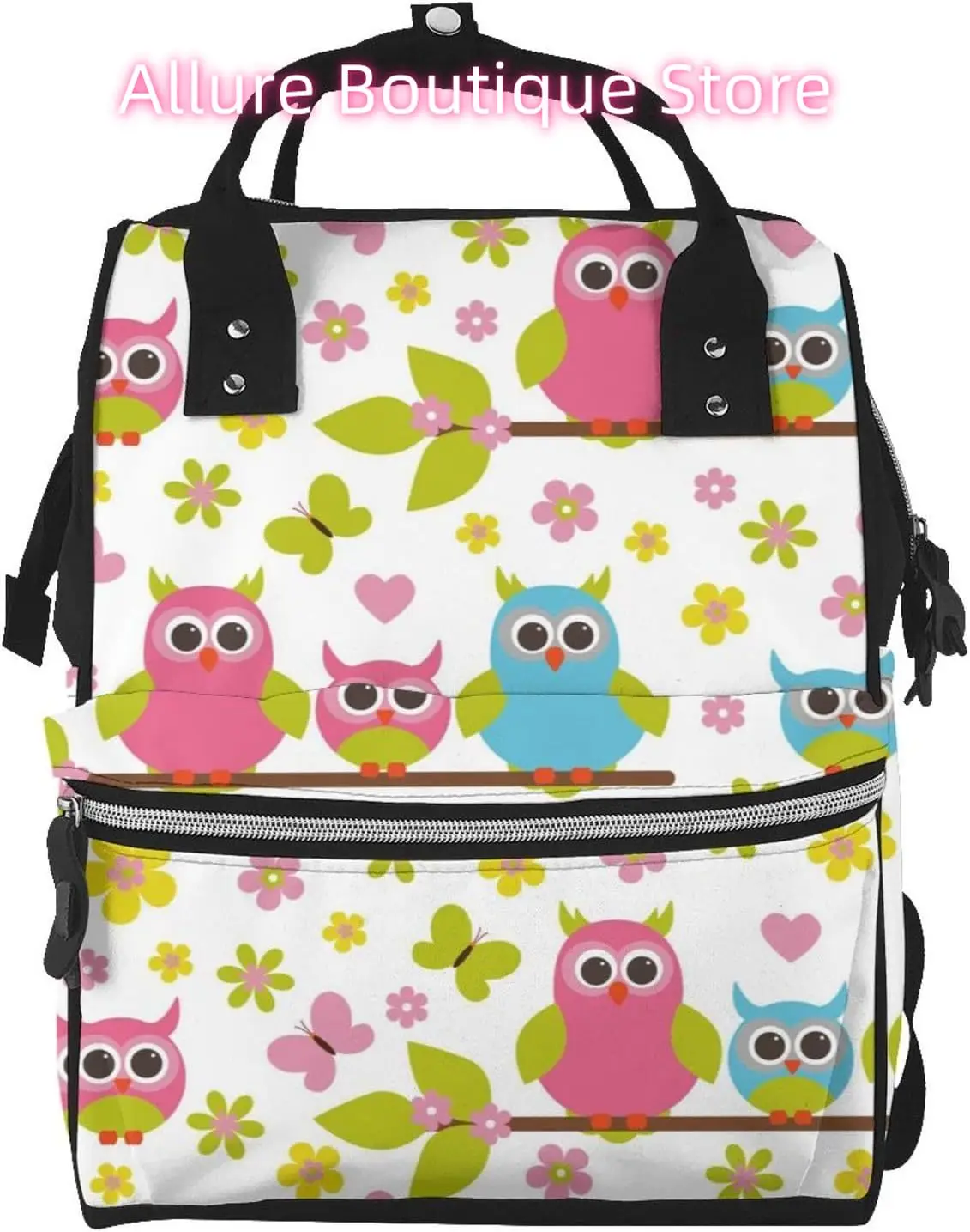 Owl Family Diaper Bag Backpack for Women Large Capacity Nappy Bag Multifunction Waterproof Mummy Backpacks for Mom Dad
Owl Family Diaper Bag Backpack for Women Large Capacity Nappy Bag Multifunction Waterproof Mummy Backpacks for Mom Dad