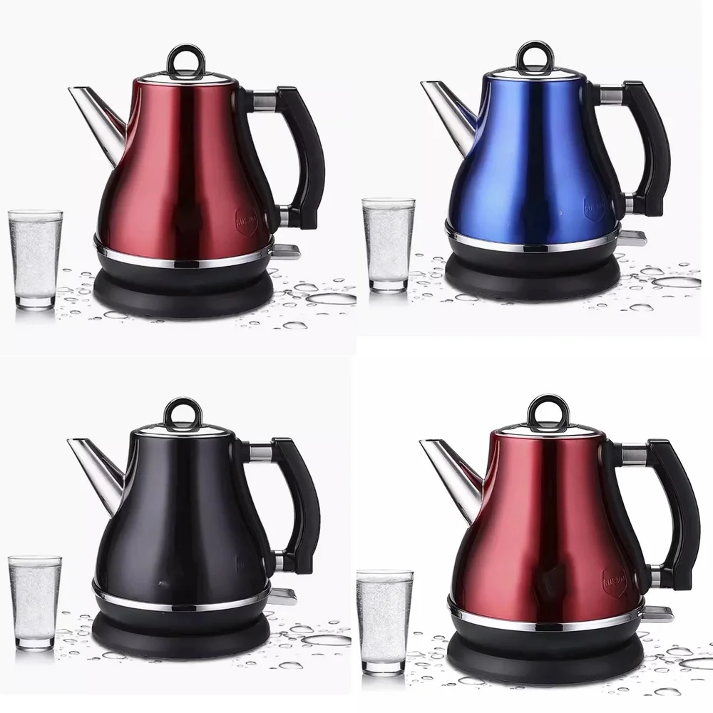 304 Stainless Steel Electric Kettle for Coffee Maker Pot 1.2L Slim Spout Fast Boiling Water Heater Home Kitchen Appliance
304 Stainless Steel Electric Kettle for Coffee Maker Pot 1.2L Slim Spout Fast Boiling Water Heater Home Kitchen Appliance