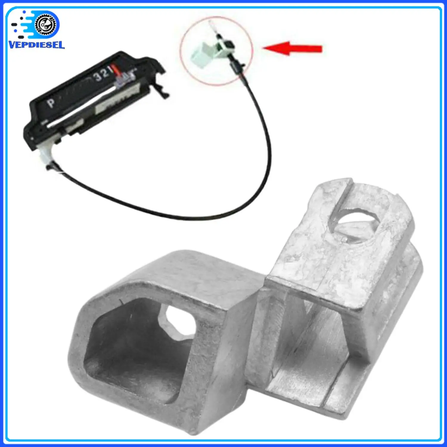 1pc Metal Automatic Transmission Shift Indicator Cable Bracket For Ford F150 E 83244 New Parts
1pc Metal Automatic Transmission Shift Indicator Cable Bracket For Ford F150 E 83244 New Parts