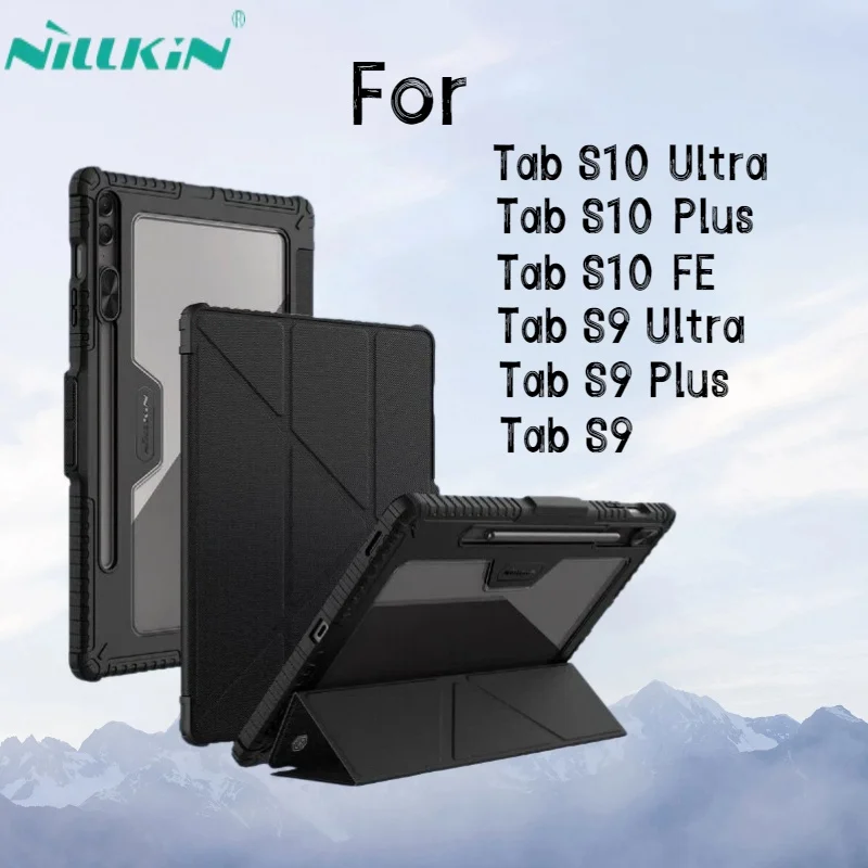 Nillkin For Samsung Galaxy Tab S10 Ultra S10FE+ S9 Ultra S9FE S9 Plua Camera Slider Shockproof Protective Shell
Nillkin For Samsung Galaxy Tab S10 Ultra S10FE+ S9 Ultra S9FE S9 Plua Camera Slider Shockproof Protective Shell