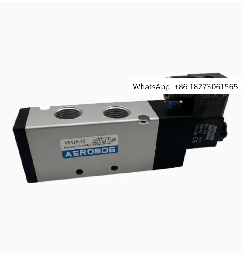 AEROBO solenoid valve V5210-08 V5410-15 V5310-10 original Taiwan AEROBOT pneumatic valve
AEROBO solenoid valve V5210-08 V5410-15 V5310-10 original Taiwan AEROBOT pneumatic valve