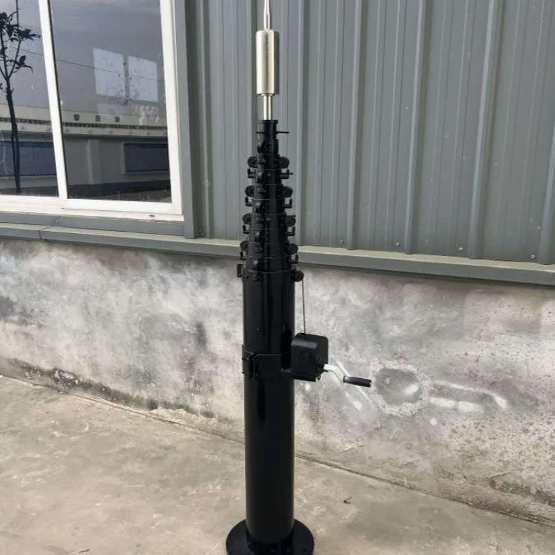 9 meters flashlight integrated lifting mast, automatic lifting platform, automatic lifting bracket
9 meters flashlight integrated lifting mast, automatic lifting platform, automatic lifting bracket