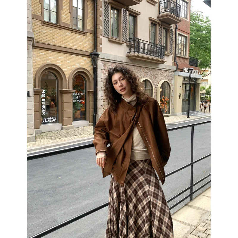 2025 Autumn New Vintage Melad Lazy Oversized Women New Women's fur coatfur coat woman
2025 Autumn New Vintage Melad Lazy Oversized Women New Women's fur coatfur coat woman