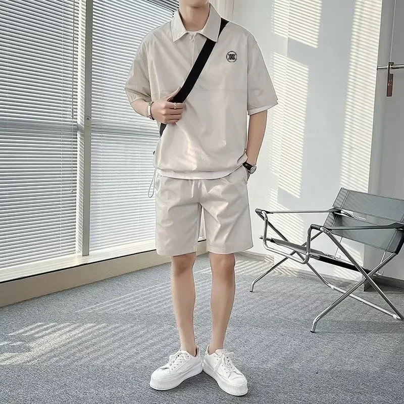 High Quality Korean Golf Suits Men's Golf Wear 2024 Summer New Two Piece Set Golf T-shirt Men's Golf Clothing Sports Golf Shorts 
High Quality Korean Golf Suits Men's Golf Wear 2024 Summer New Two Piece Set Golf T-shirt Men's Golf Clothing Sports Golf Shorts