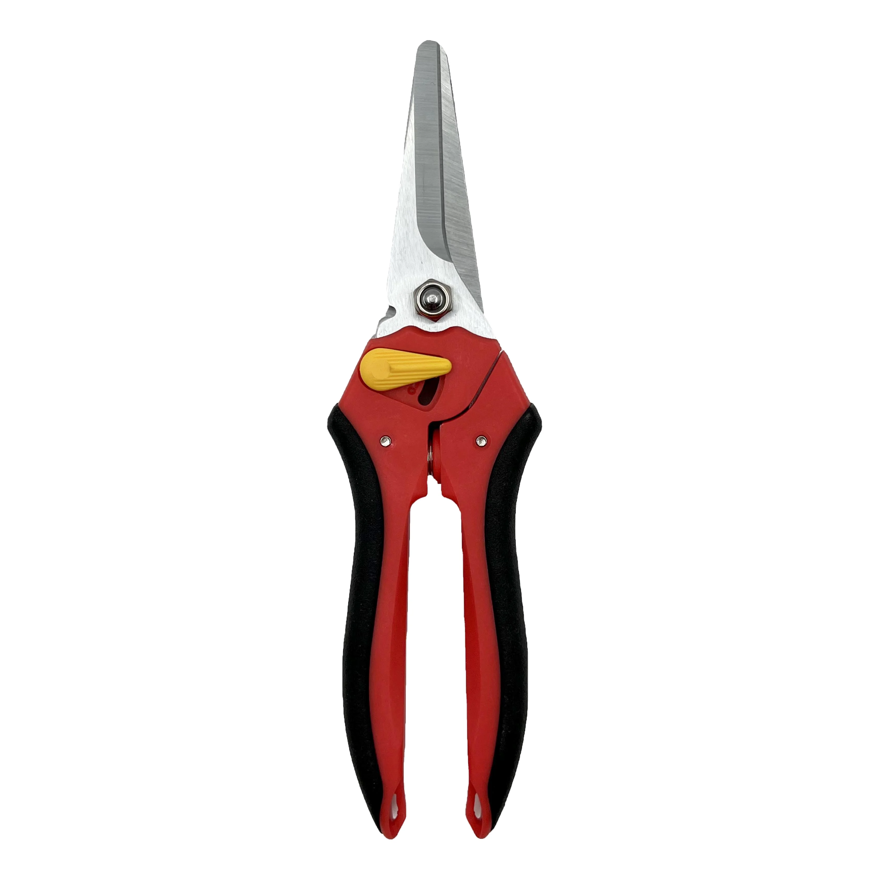 Industrial Grade PP+TPR Handle SK5 Alloy Steel Arc Design Serrated Edge Adjustable Opening Width Fruit Picking Scissors Shears
Industrial Grade PP+TPR Handle SK5 Alloy Steel Arc Design Serrated Edge Adjustable Opening Width Fruit Picking Scissors Shears
