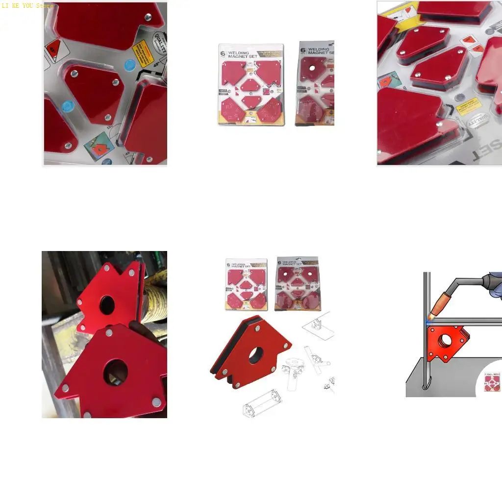 W3JE 6Pcs Welding Positioner Set Steel Construction Welding Holder For Precise Welding And Adjustment
W3JE 6Pcs Welding Positioner Set Steel Construction Welding Holder For Precise Welding And Adjustment