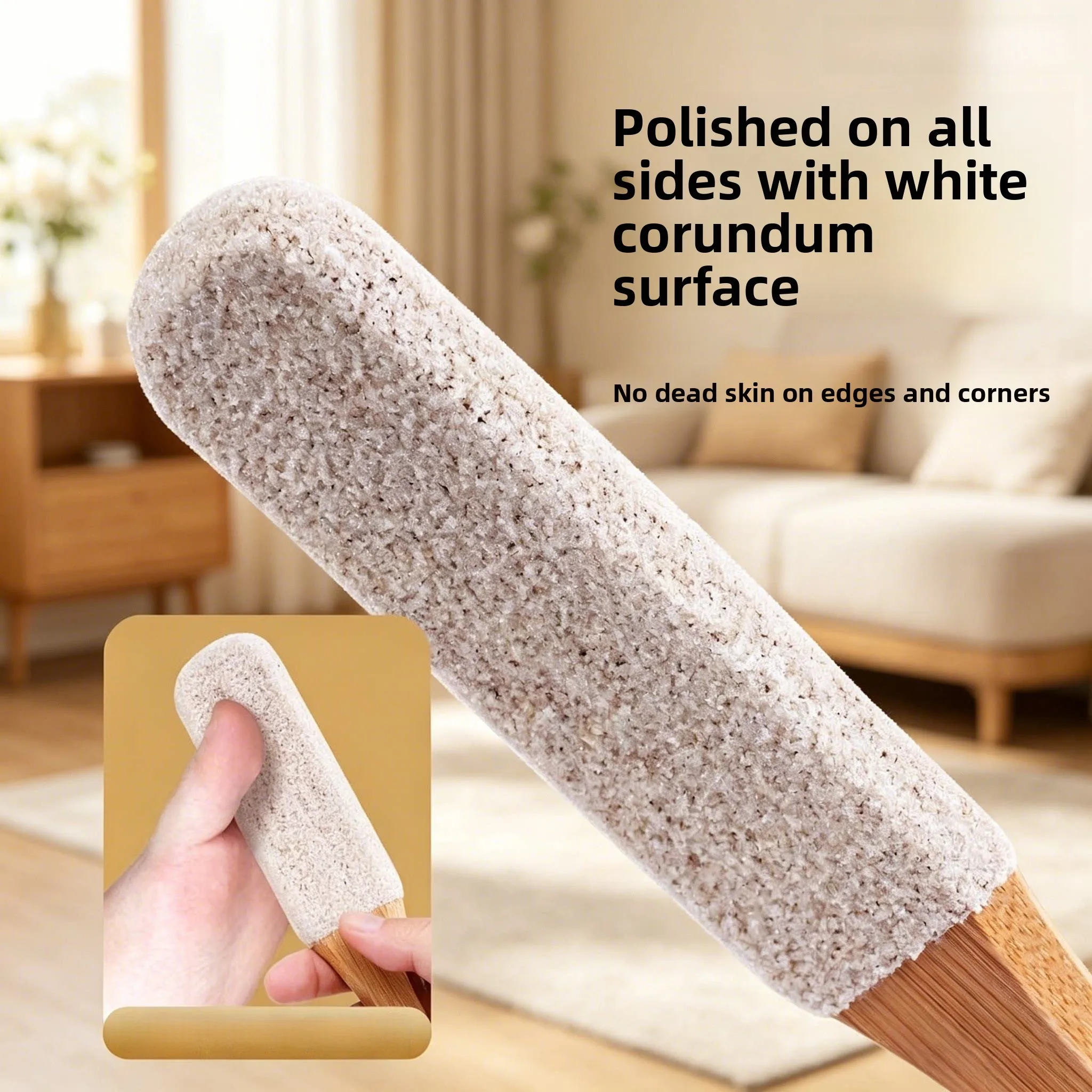 Foot Exfoliating Tool Home Use Pedicure Board Four Sides Can Grind Remove Callus Foot Scrubbing Board Skin Softening Device
Foot Exfoliating Tool Home Use Pedicure Board Four Sides Can Grind Remove Callus Foot Scrubbing Board Skin Softening Device