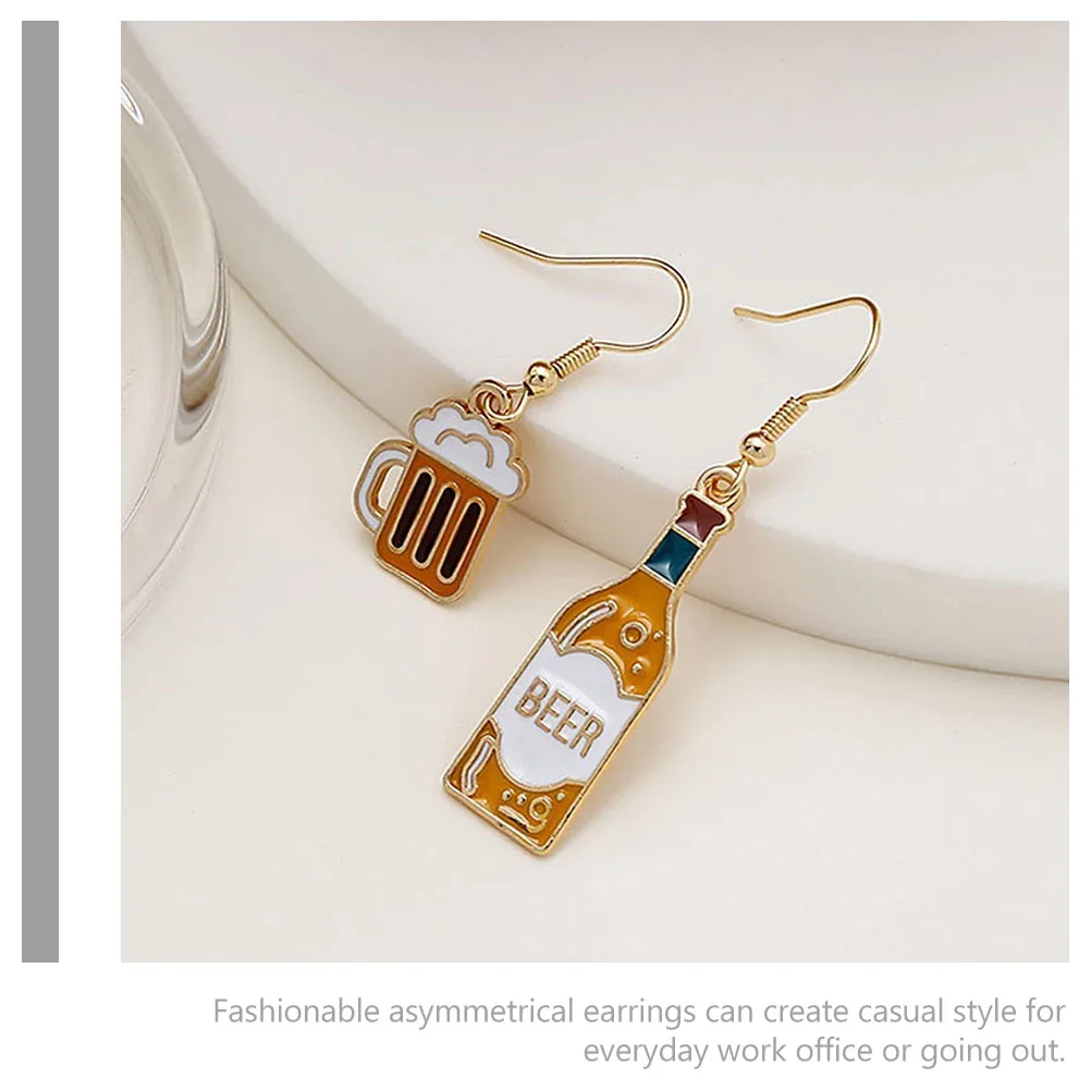 Asymmetric Metal Beer Earrings Cute Cartoon Alloy Lightweight Comfortable Office Outfits Gifts Birthday Anniversary Christmas
Asymmetric Metal Beer Earrings Cute Cartoon Alloy Lightweight Comfortable Office Outfits Gifts Birthday Anniversary Christmas