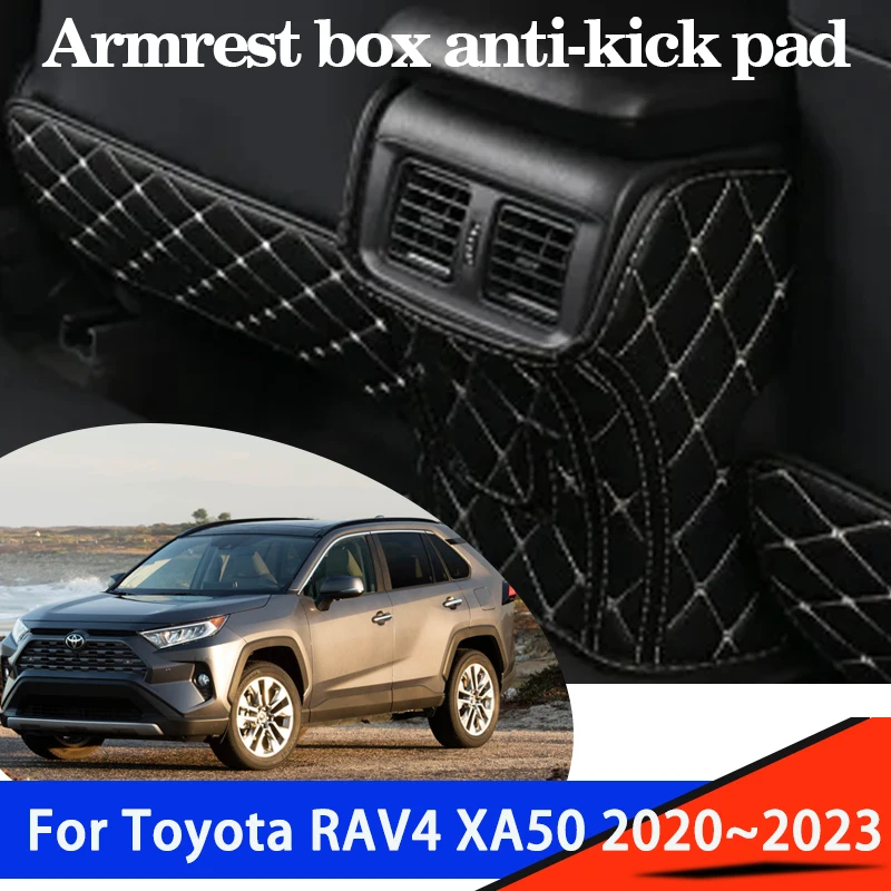 Для Toyota RAV4 XA50 2021 2020 ~ 2023 антигрязный подлокотник заднего сиденья, антиударная накладка, защита спинки автомобильного сиденья, автомобильные аксессуары
Для Toyota RAV4 XA50 2021 2020 ~ 2023 антигрязный подлокотник заднего сиденья, антиударная накладка, защита спинки автомобильного сиденья, автомобильные аксессуары