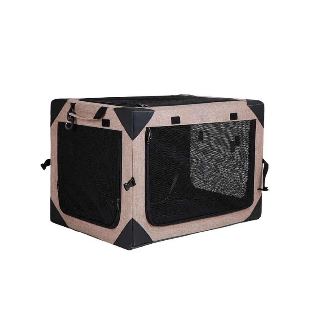 Multisize Foldable Car Pet Enclosure Durable Transport Cage For Household Pet Travel
Multisize Foldable Car Pet Enclosure Durable Transport Cage For Household Pet Travel