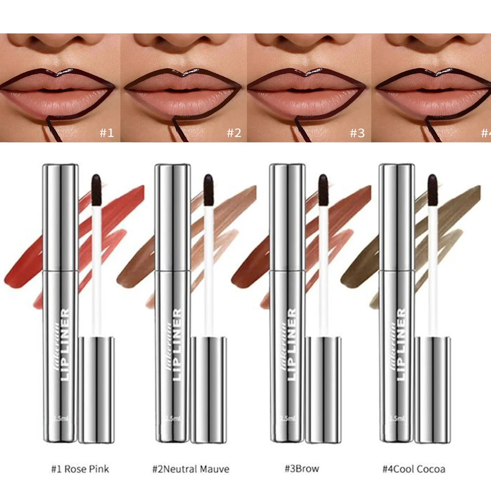 Lakerain 4pcs Peel Off Lip Liner Tattoo Waterproof Long Lasting Matte Non-Stick Cup Lip Tint Sexy Red Contour Lips Cosmetics
Lakerain 4pcs Peel Off Lip Liner Tattoo Waterproof Long Lasting Matte Non-Stick Cup Lip Tint Sexy Red Contour Lips Cosmetics