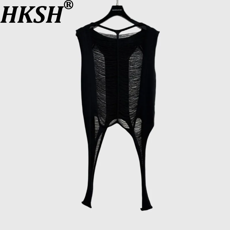 HKSH Новая летняя женская майка, однотонная ажурная нерегулярная вязаная ниша, прозрачная уличная одежда без рукавов, жилет HK8206
HKSH Новая летняя женская майка, однотонная ажурная нерегулярная вязаная ниша, прозрачная уличная одежда без рукавов, жилет HK8206