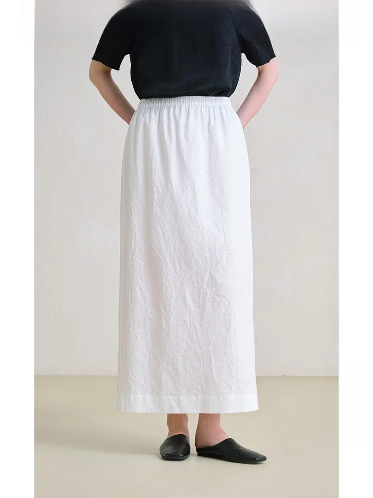 Travel Original Long Velvet Cotton Straight Tube White Skirt Women's Spring Season Simple Sle mid Waist H-ape Skirt
Travel Original Long Velvet Cotton Straight Tube White Skirt Women's Spring Season Simple Sle mid Waist H-ape Skirt