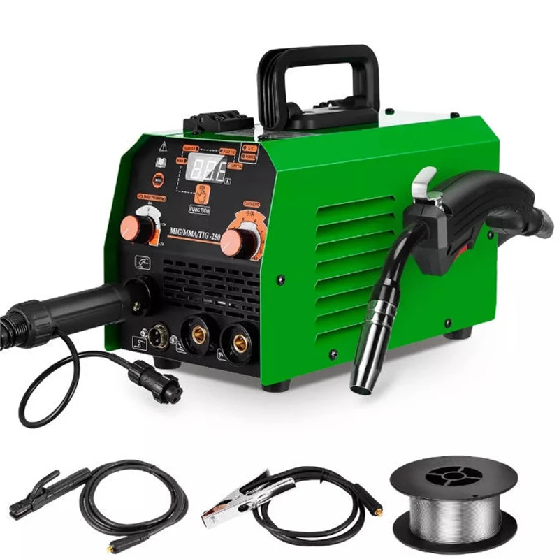 110v 220v Electric Welding Equipment Mig250 3-in-1 Gasless Welding Machine Argon Arc Welding Cross-border Machine US/EU
110v 220v Electric Welding Equipment Mig250 3-in-1 Gasless Welding Machine Argon Arc Welding Cross-border Machine US/EU