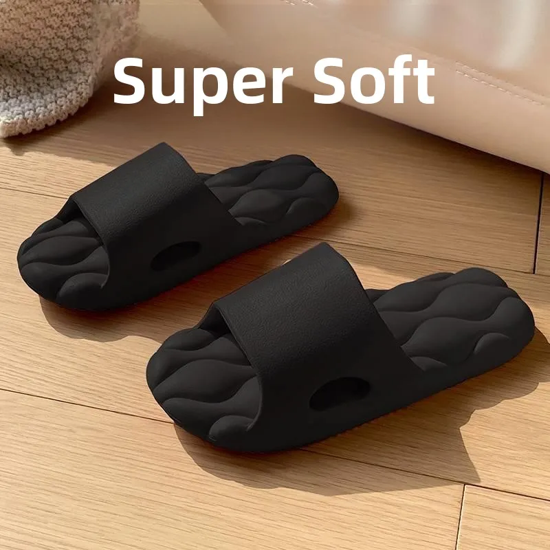 Summer Slippers Indoor Home Batoom Non-Slip Silent Thi Bot Men's Women's Bath Slippers Couples Slippers Home Use Pair
Summer Slippers Indoor Home Batoom Non-Slip Silent Thi Bot Men's Women's Bath Slippers Couples Slippers Home Use Pair