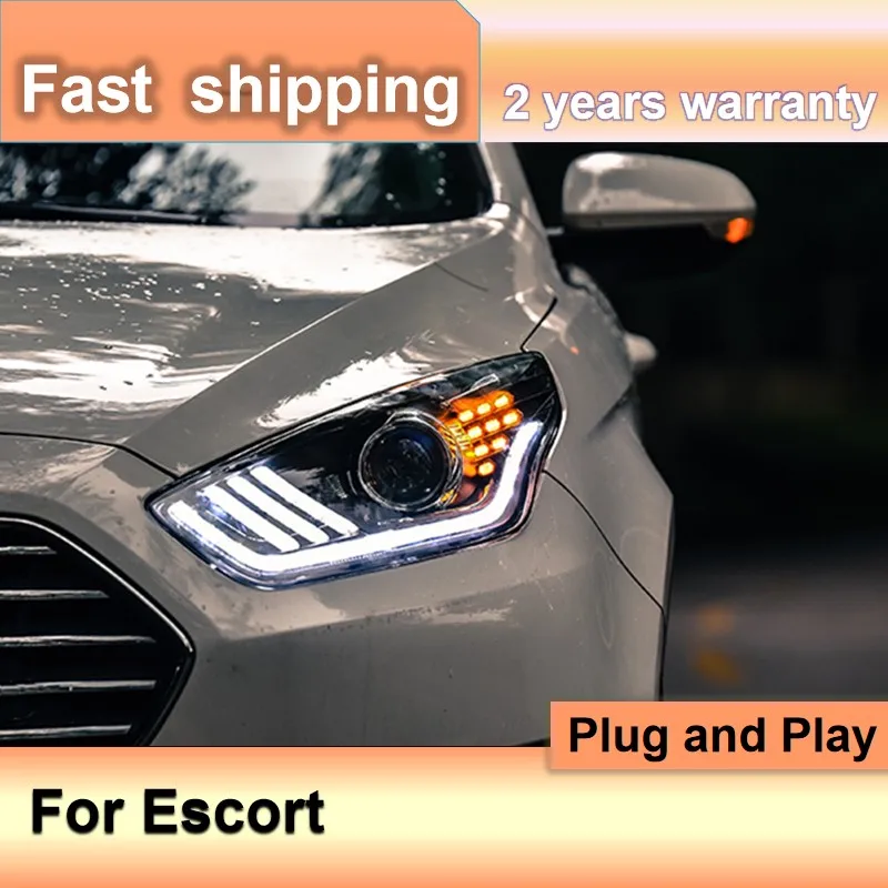 Автомобильные аксессуары для Ford Escort передние фары 2015-2018 фары Fortis Светодиодные ДХО сигнал поворота фары дальнего света
Автомобильные аксессуары для Ford Escort передние фары 2015-2018 фары Fortis Светодиодные ДХО сигнал поворота фары дальнего света