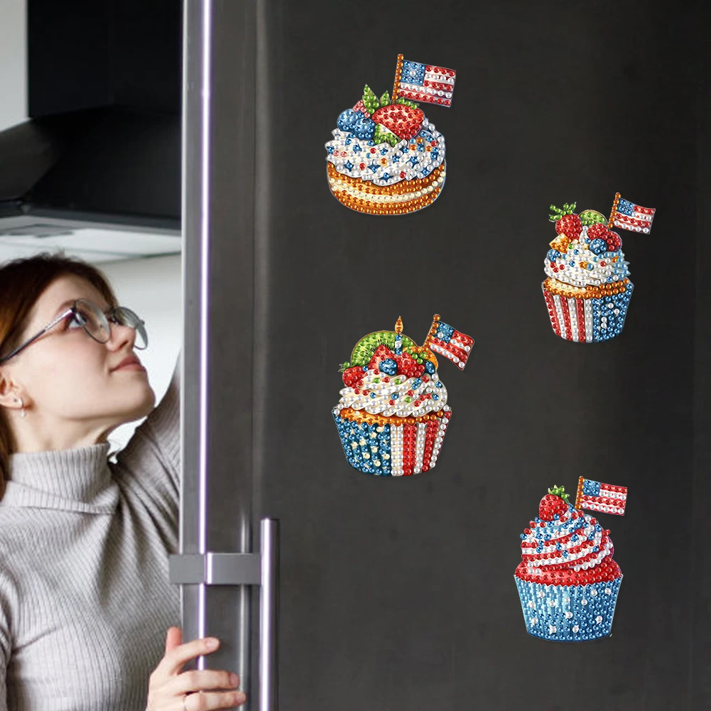 6Pcs Diamond Painting Refrigerator Magnets Fridge Magnets Diamond Art Diamond Painting Kits DIY Art Crafts for Adults Beginners
6Pcs Diamond Painting Refrigerator Magnets Fridge Magnets Diamond Art Diamond Painting Kits DIY Art Crafts for Adults Beginners