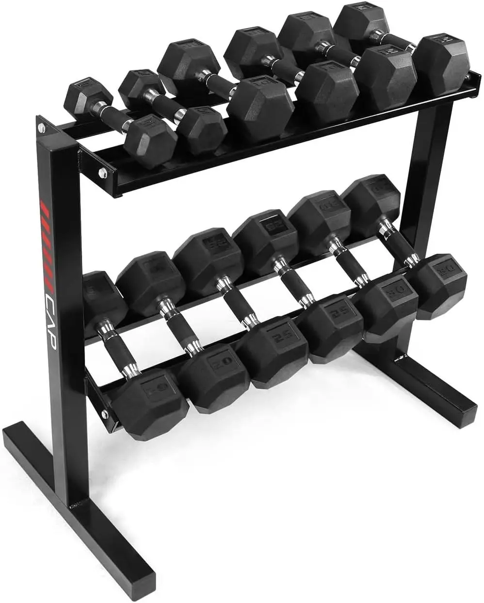 Rubber EncasedDumbbells with Rubber Grip Contoured Handle for Muscle Toning Strength Building Full Body Workout
Rubber EncasedDumbbells with Rubber Grip Contoured Handle for Muscle Toning Strength Building Full Body Workout
