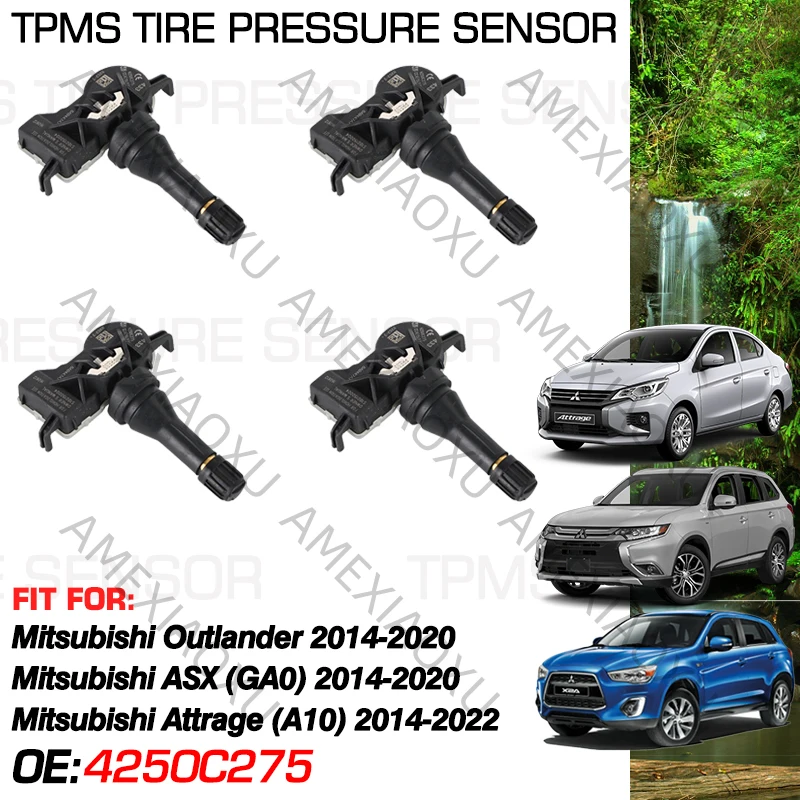4Pieces TPMS Sensor 433MHZ 4250C275 S180150004 Tire Pressure Monitor FOR Mitsubishi PAJERO PAJERO SPORT III 2014-2025 AMEXIAOXU
4Pieces TPMS Sensor 433MHZ 4250C275 S180150004 Tire Pressure Monitor FOR Mitsubishi PAJERO PAJERO SPORT III 2014-2025 AMEXIAOXU