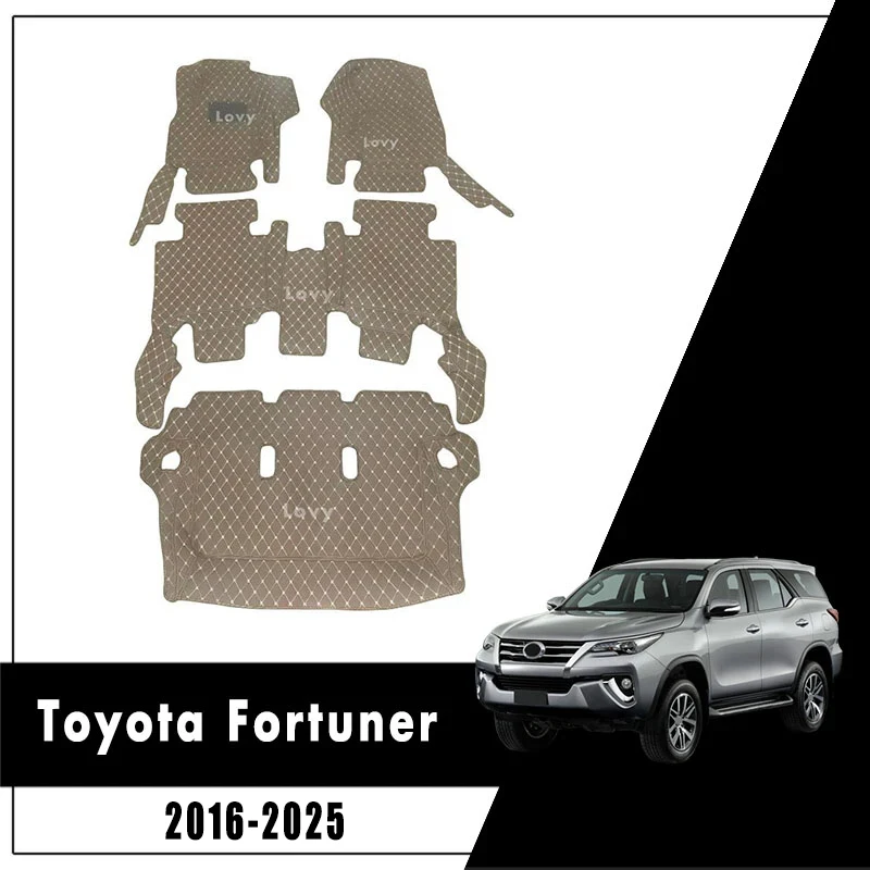 Car Floor Mat For Toyota Fortuner 2016 2017 2018 2019 2020 2021 2022 2023 2024 7 Seater Leather Carpet Auto Interior Accessories
Car Floor Mat For Toyota Fortuner 2016 2017 2018 2019 2020 2021 2022 2023 2024 7 Seater Leather Carpet Auto Interior Accessories