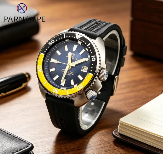 Existing Men's Automatic Mechanical Watch NH35 Movement AR Blue Film Thickened Sapphire Glass Waterproof Stainless Steel Watch
Existing Men's Automatic Mechanical Watch NH35 Movement AR Blue Film Thickened Sapphire Glass Waterproof Stainless Steel Watch