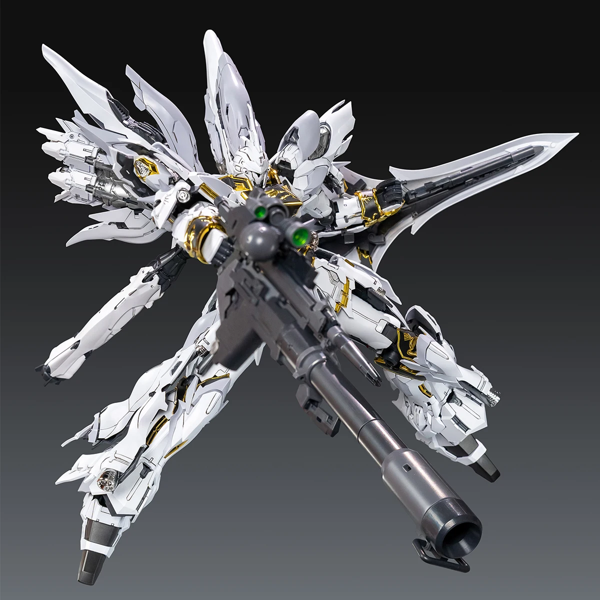 HIPLAY Comet Technology Full Frame Sinanju Triple Speed White 1/100 Model Kit
HIPLAY Comet Technology Full Frame Sinanju Triple Speed White 1/100 Model Kit