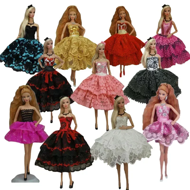Classic Floral Lace Princess Dress 11.5" Doll Clothes For Barbie Clothes Outfits Party Gown Vestido 1/6 BJD Accessories Toy Gift
Classic Floral Lace Princess Dress 11.5" Doll Clothes For Barbie Clothes Outfits Party Gown Vestido 1/6 BJD Accessories Toy Gift