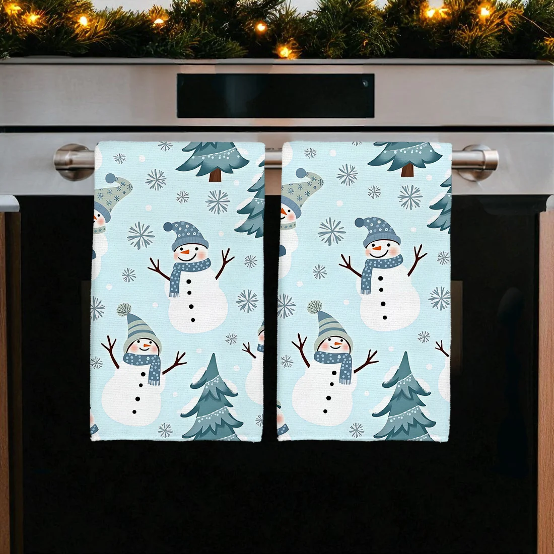 2PCS Christmas Snowman Kitchen Towels Dish Towel Dish Cloths Holiday Dry Cloth For Kitchen Christmas Decoration 40x60cm
2PCS Christmas Snowman Kitchen Towels Dish Towel Dish Cloths Holiday Dry Cloth For Kitchen Christmas Decoration 40x60cm
