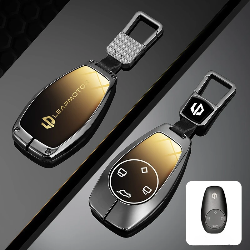 Premium Zinc Alloy Key Cover Case for Leapmotor C11 / C01 / T03 / B10 (2024) - Protective Key Fob Shell Key Bag Chain
Premium Zinc Alloy Key Cover Case for Leapmotor C11 / C01 / T03 / B10 (2024) - Protective Key Fob Shell Key Bag Chain