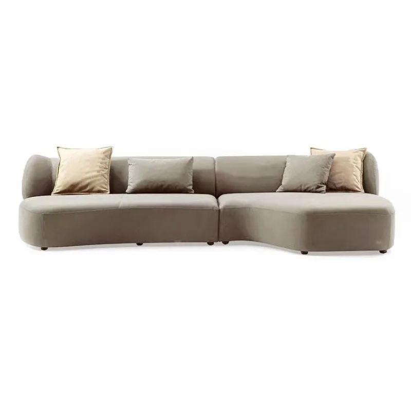 Modern simple Internet celebrity minimalist light luxury special-shaped corner combination living room fabric sofa
Modern simple Internet celebrity minimalist light luxury special-shaped corner combination living room fabric sofa