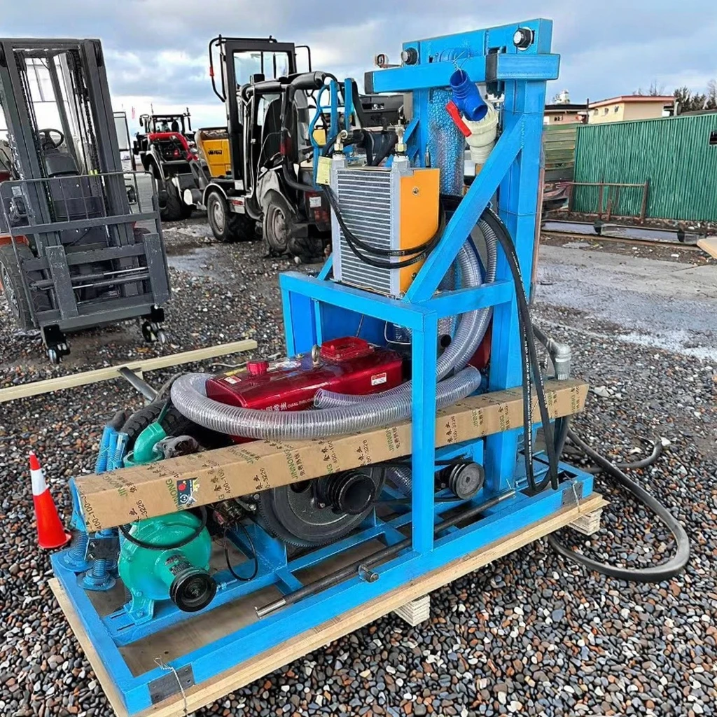 Hot Selling Diesel Hydraulic Portable Core Drilling Rig Motor High Performance Water Well Mining Use Drilling Machine 180m Depth
Hot Selling Diesel Hydraulic Portable Core Drilling Rig Motor High Performance Water Well Mining Use Drilling Machine 180m Depth