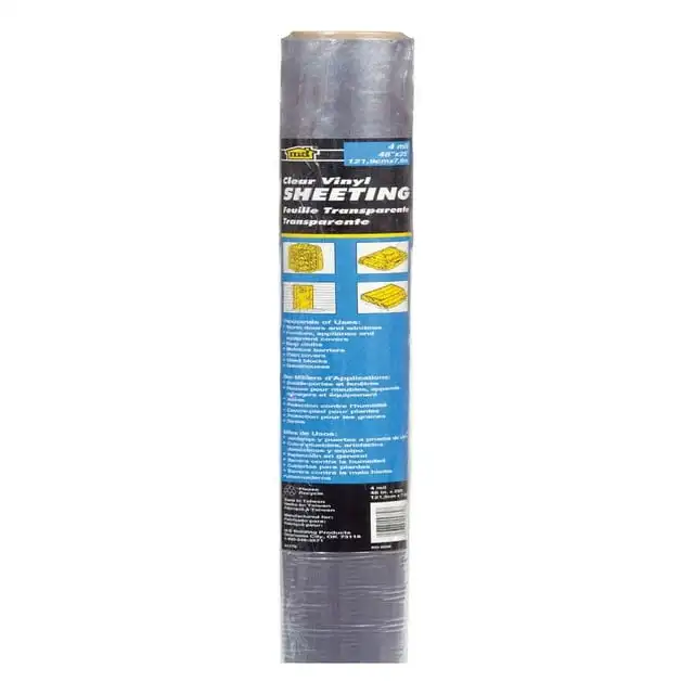 M-D Building Products Clear Indoor and Outdoor Vinyl Sheeting 48 in. W x 25 ft. L
M-D Building Products Clear Indoor and Outdoor Vinyl Sheeting 48 in. W x 25 ft. L