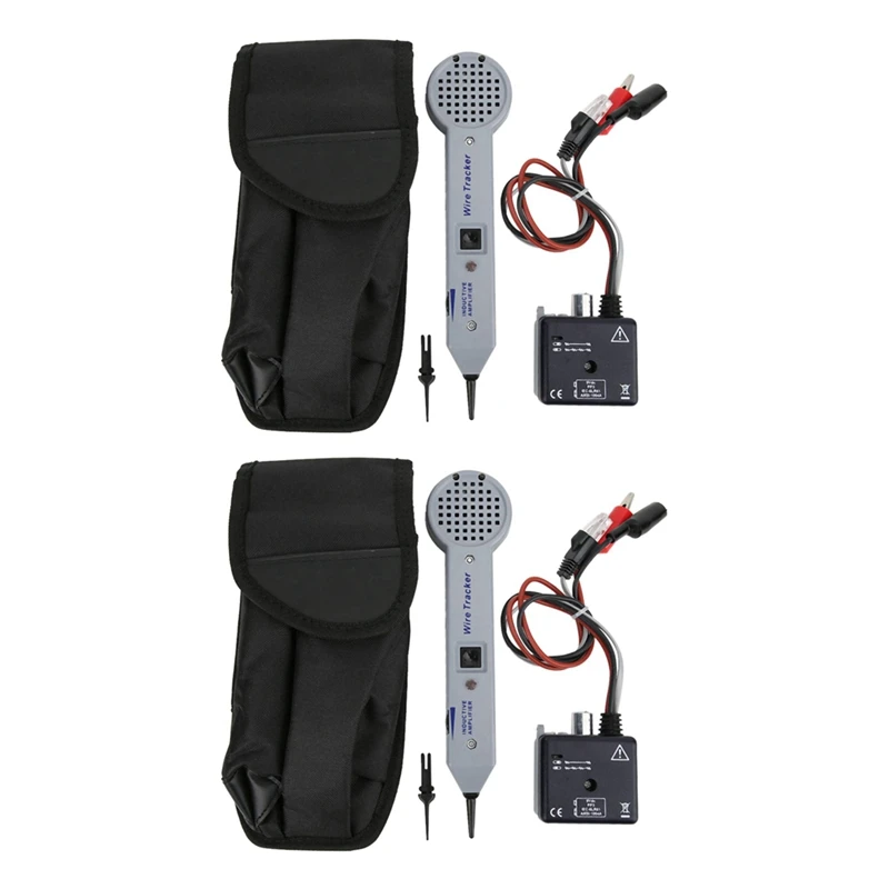 2X Wire Tracer Circuit Tester 200EP High Accuracy Cable Tone Generator Inductive Amplifier And Probe Kit With Adjustable
2X Wire Tracer Circuit Tester 200EP High Accuracy Cable Tone Generator Inductive Amplifier And Probe Kit With Adjustable