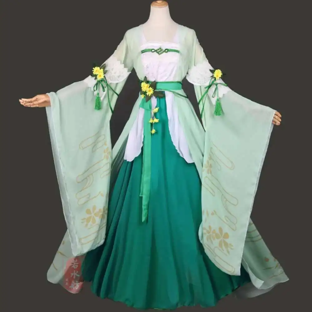 Игра Ni Shui Han Косплей Костюм Chun Liu Chui Luo Hanfu Платье Сценическое представление или Косплей Костюм Хэллоуин Наряд для женщин
Игра Ni Shui Han Косплей Костюм Chun Liu Chui Luo Hanfu Платье Сценическое представление или Косплей Костюм Хэллоуин Наряд для женщин